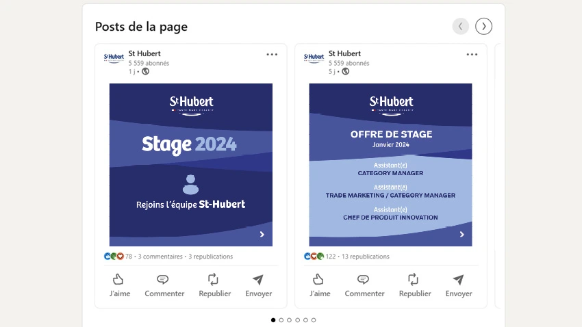 St Hubert — Publication LinkedIn